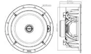 Встраиваемая акустика Focal 100 ICW 8 White