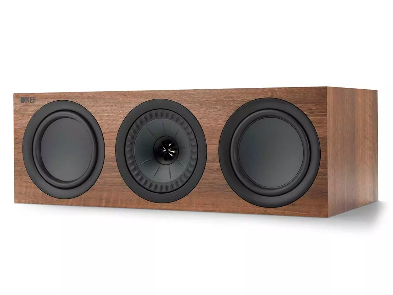 Акустика центрального канала KEF Q650c Walnut