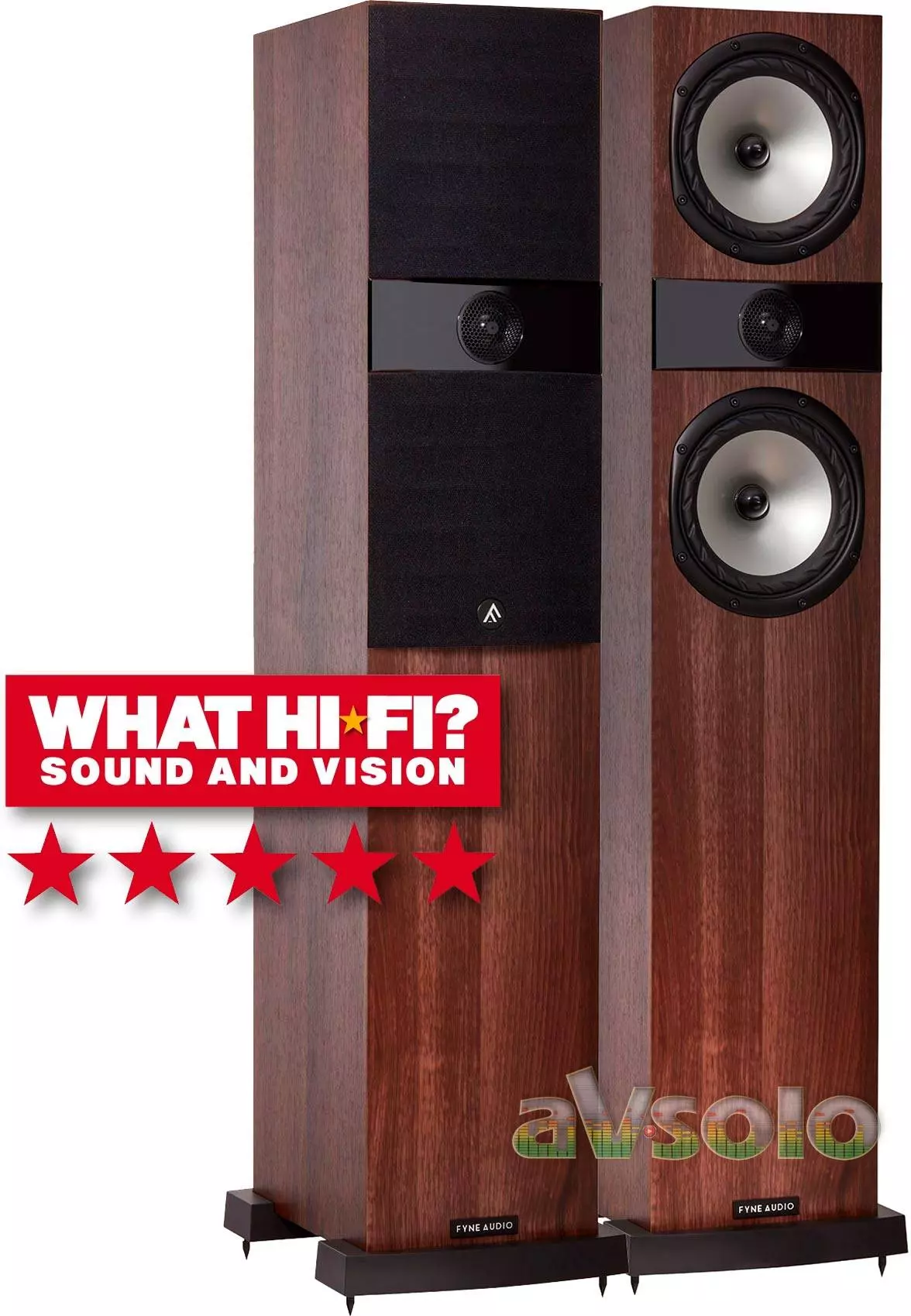 Напольная акустика Fyne Audio F303 Walnut