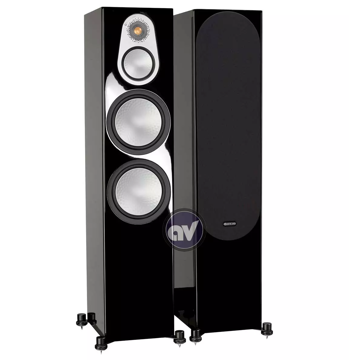 Напольная акустика Monitor Audio Silver 500 Black high gloss