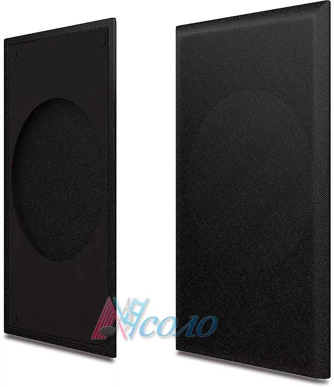 KEF Q150 Black Cloth Grille Black
