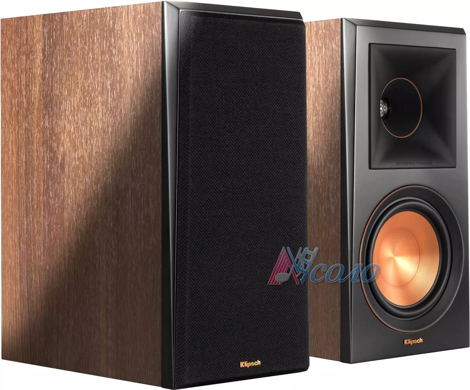 Полочная акустика Klipsch RP-600M Walnut