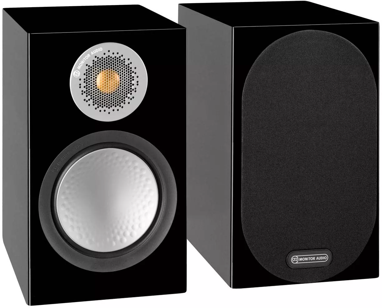 Полочная акустика Monitor Audio Silver 100 Black Gloss