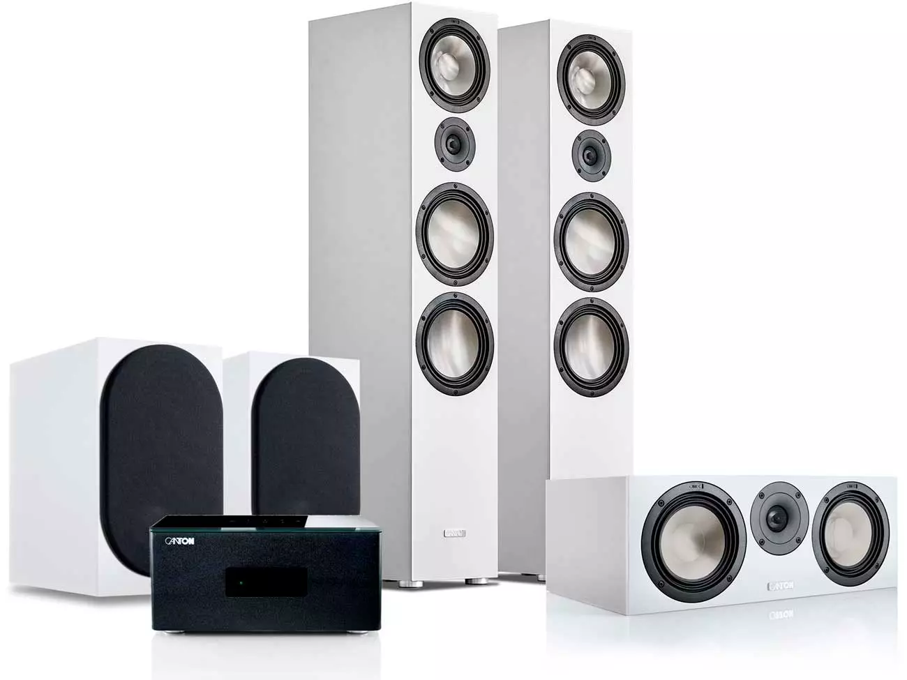 Комплект домашнего кинотеатра  Canton Smart Cinema GLE I.20 White