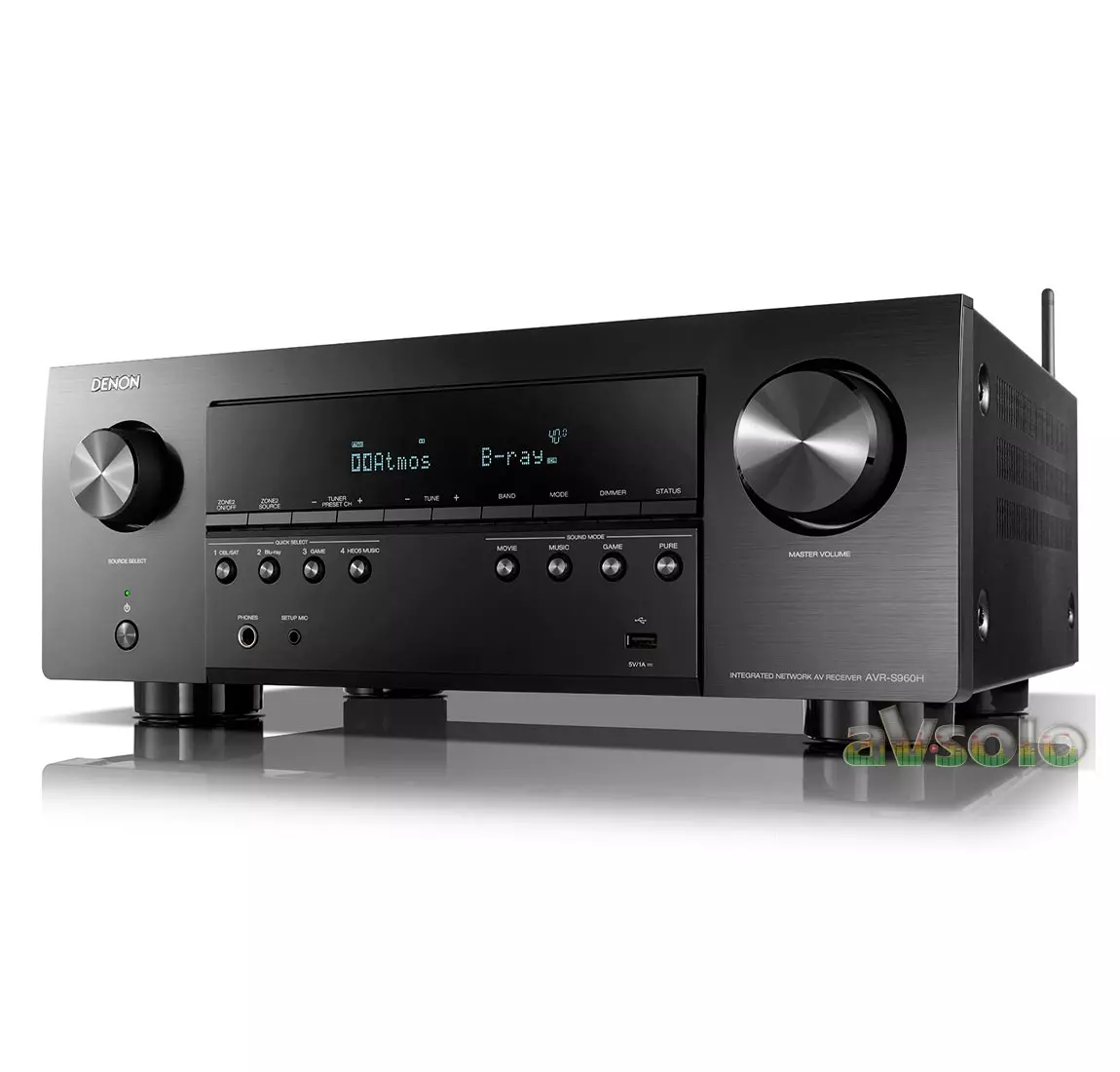 AV-Ресивер Denon AVR-S960H Black