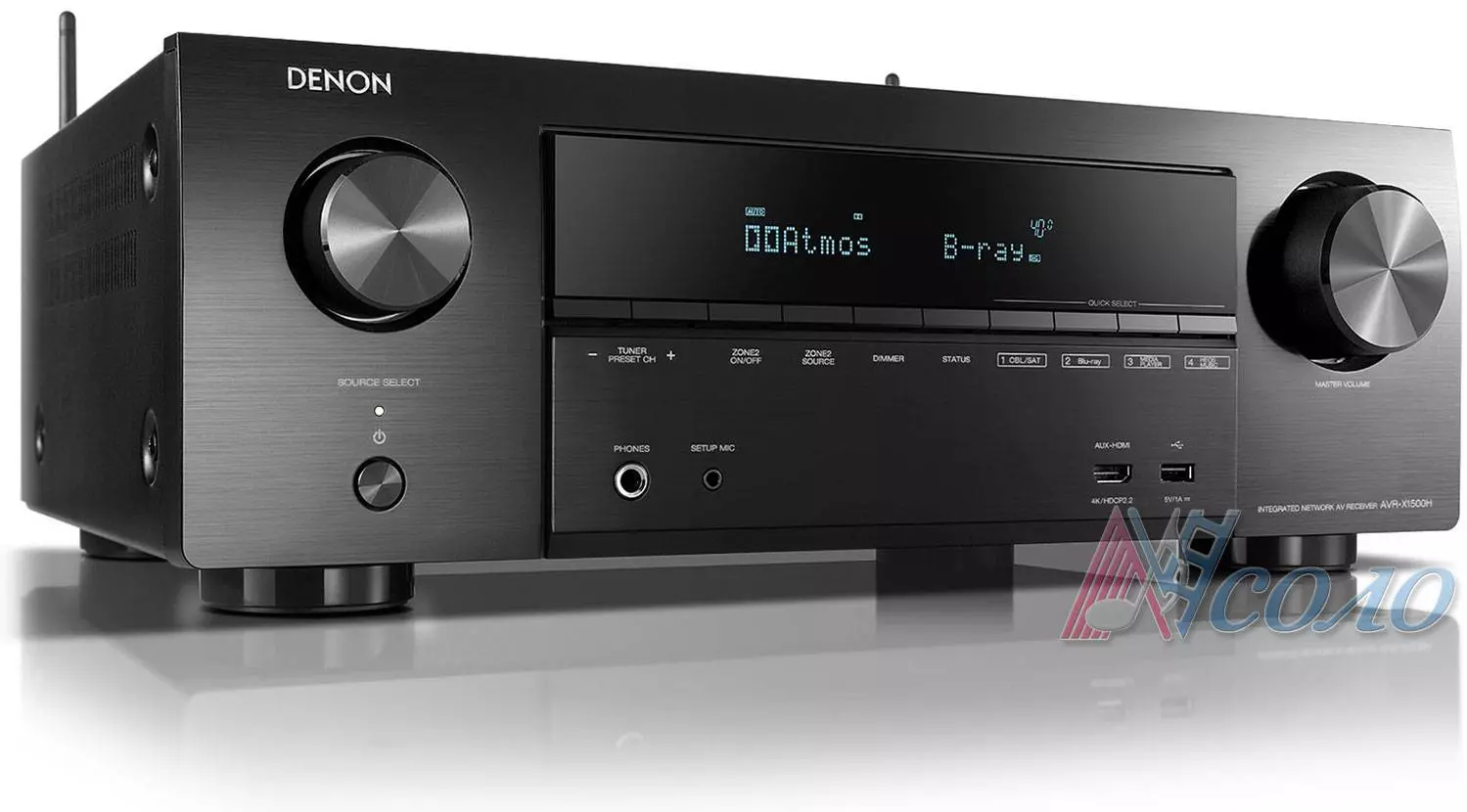 AV-Ресивер Denon AVR-X1500H Black