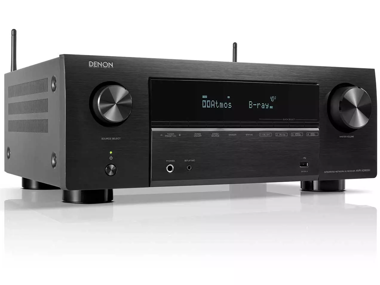 AV-Ресивер  Denon AVR-X2800H Black