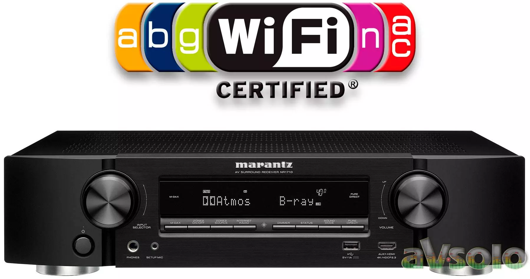 AV-Ресивер Marantz NR1710 Black