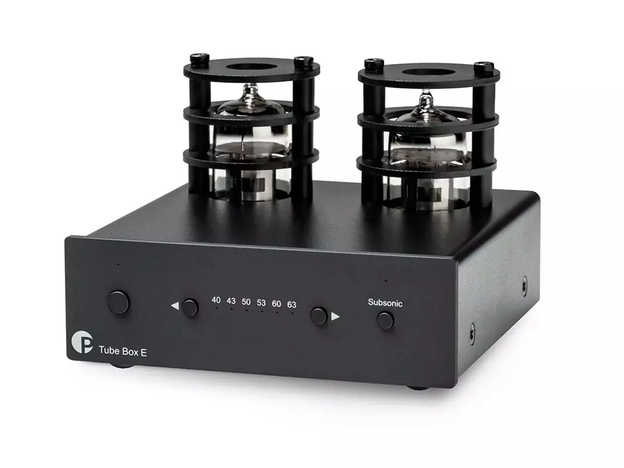 Ламповый фонокорректор Pro-Ject Tube Box E Black