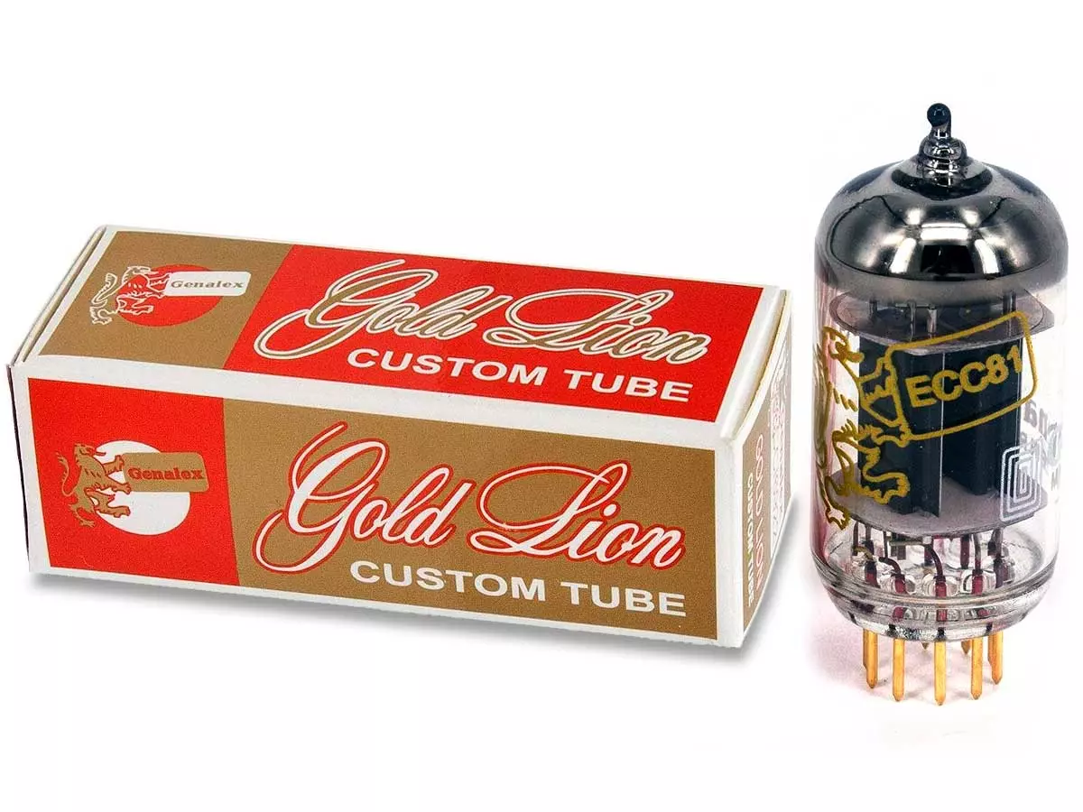 Электронная лампа Genalex Gold Lion 12AT7/ECC81/B739 Gold