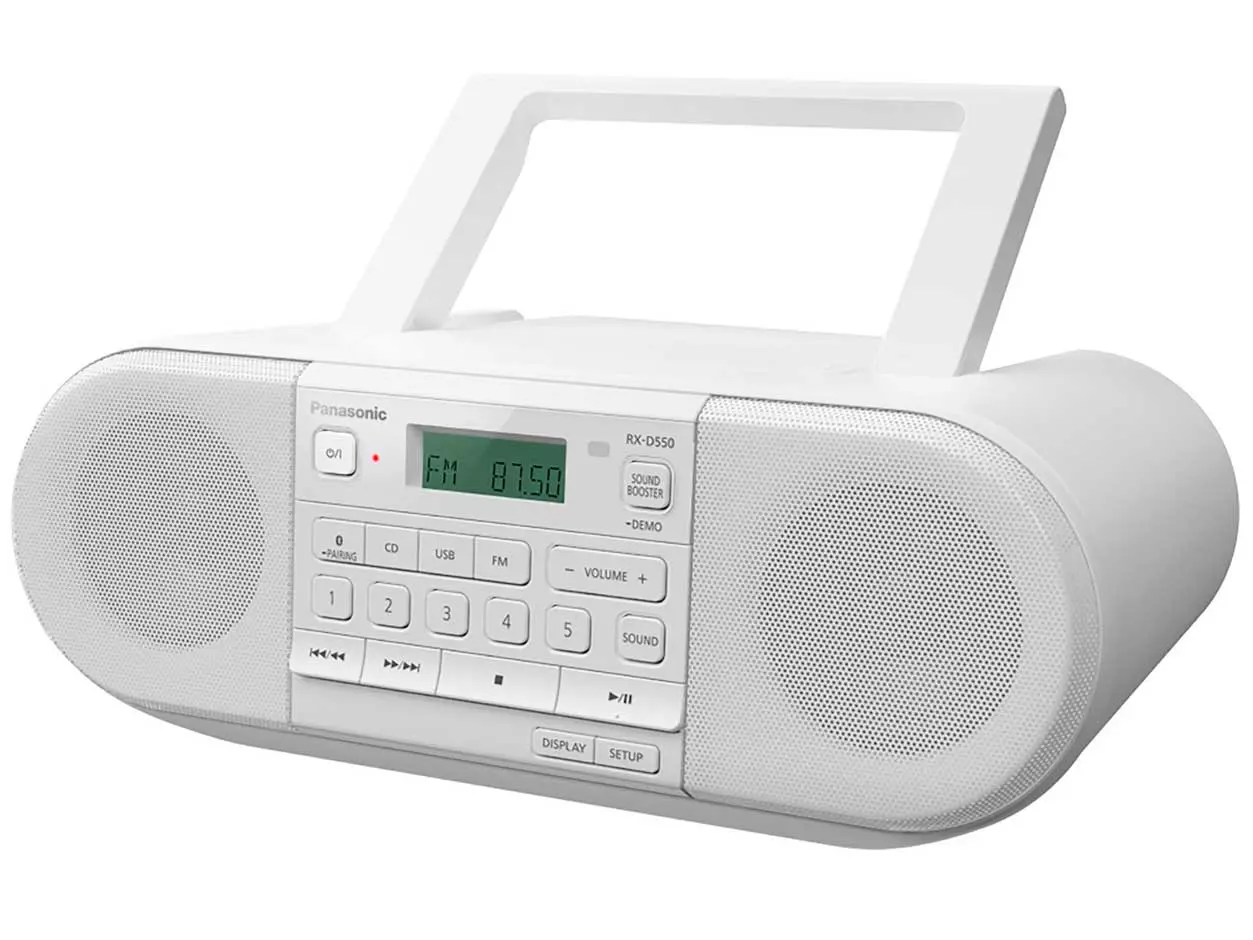 Магнитола Panasonic RX-D550E White