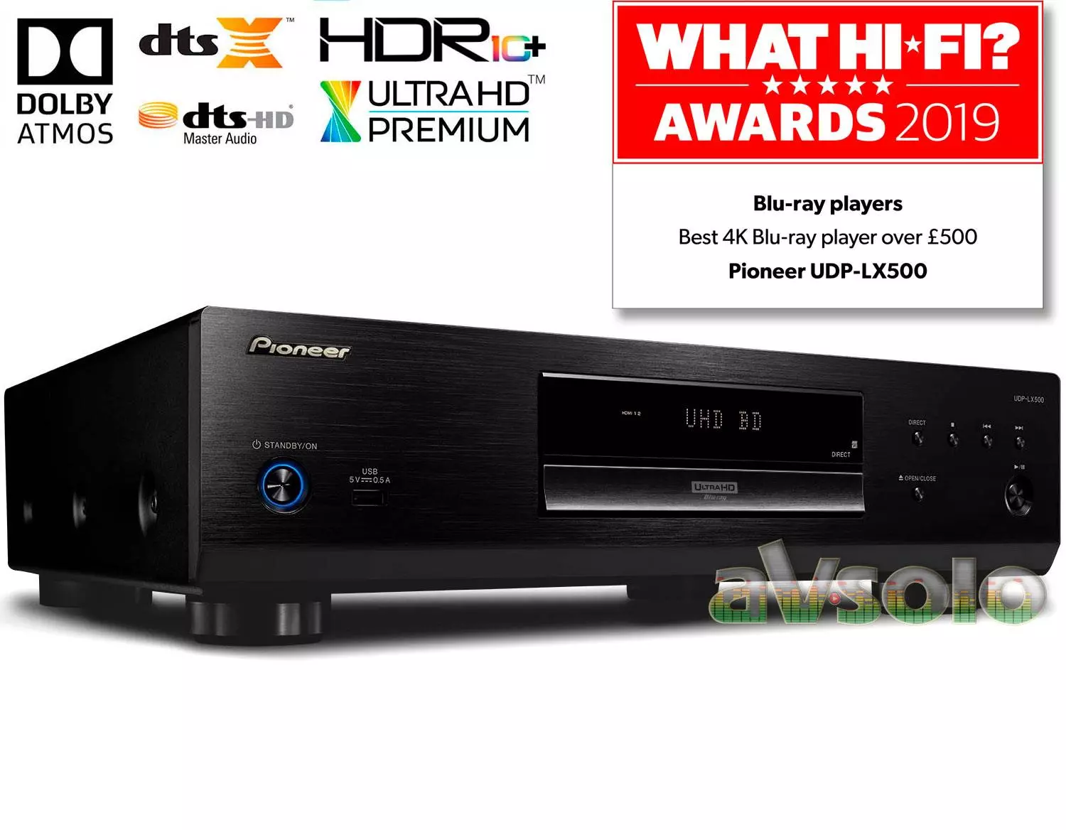 Blu-ray проигрыватель Pioneer UDP-LX500-B Black