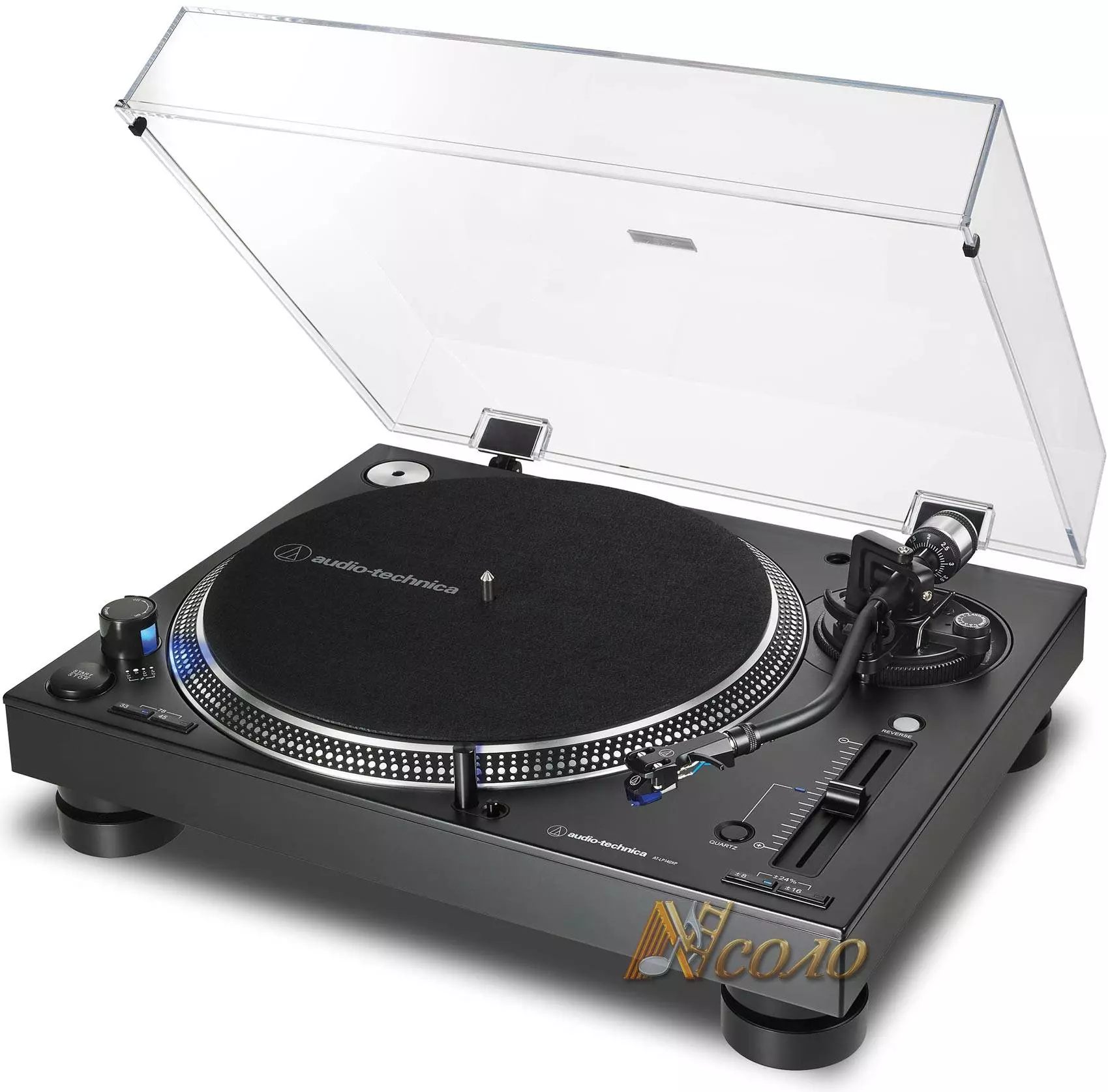 Проигрыватель виниловых пластинок Audio-Technica AT-LP140XP Black