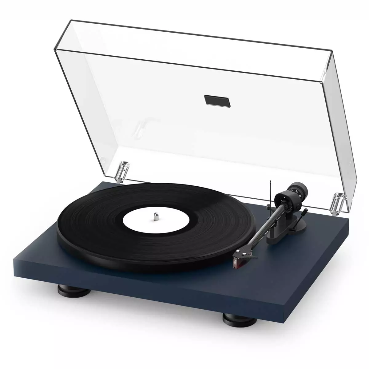 Проигрыватель виниловых пластинок Pro-Ject DEBUT CARBON EVO (2M Red) Satin Blue