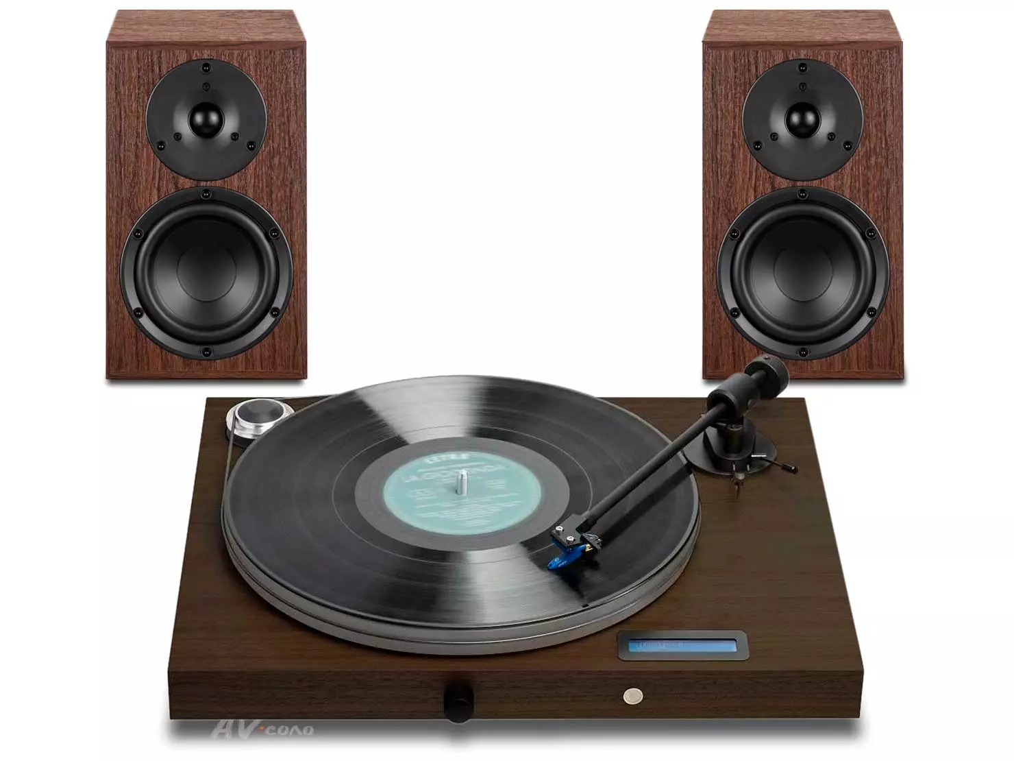 Hi-Fi система SET Pro-Ject Juke Box S2 + Phaze Audio Tilia 2 Eucalyptus,Dark Oak