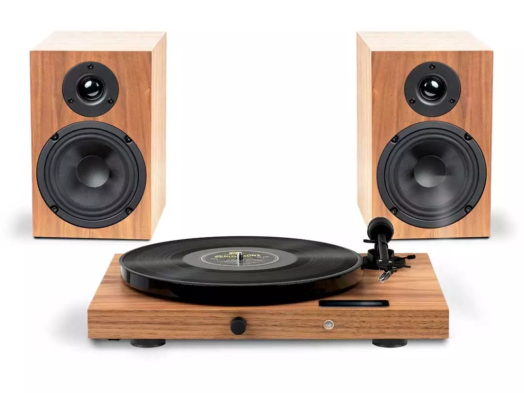Hi-Fi система Pro-Ject SET Juke Box E1 + Speaker Box 5E Wood