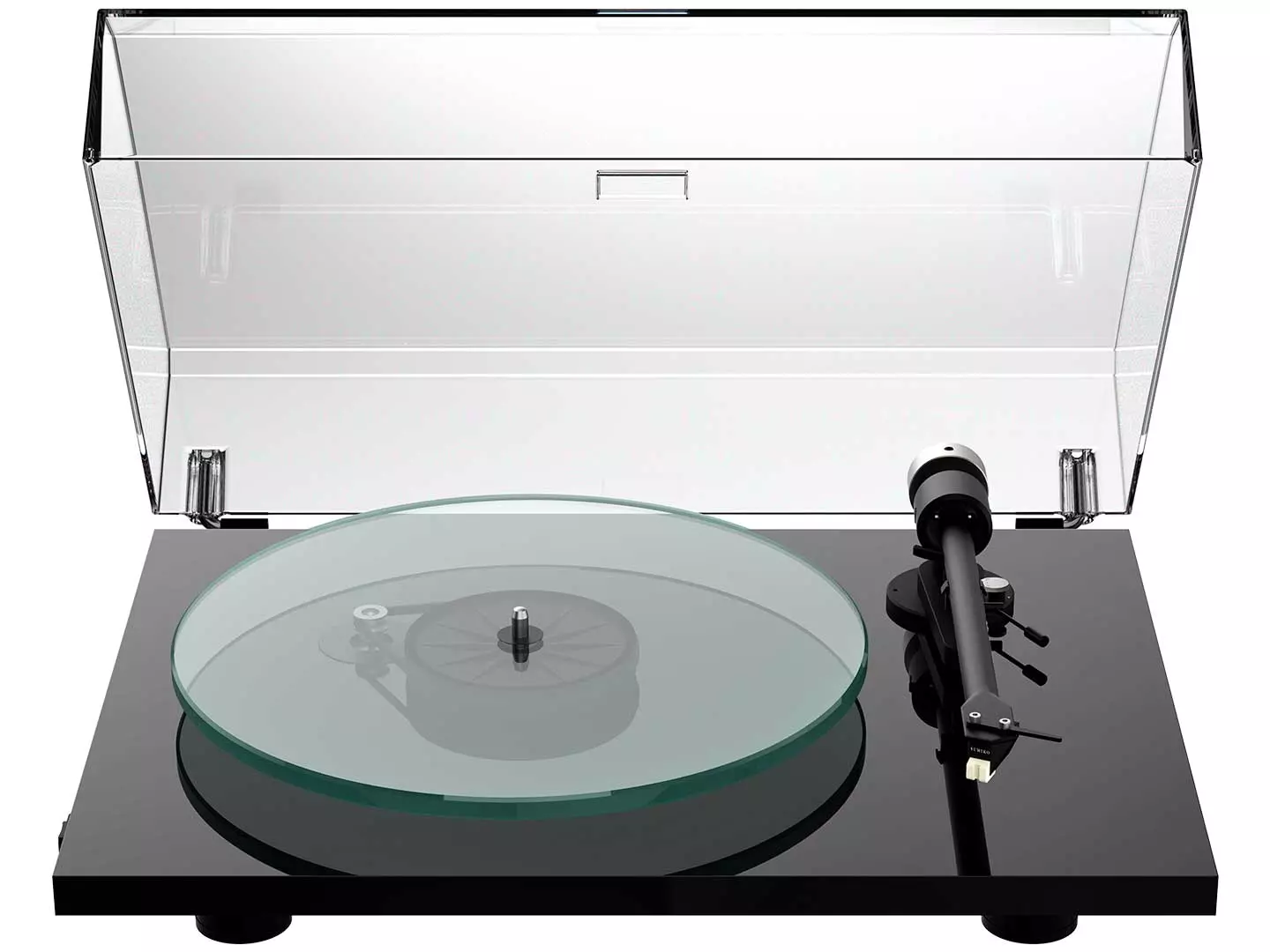 Виниловый проигрыватель Pro-Ject T2 W High Gloss Black