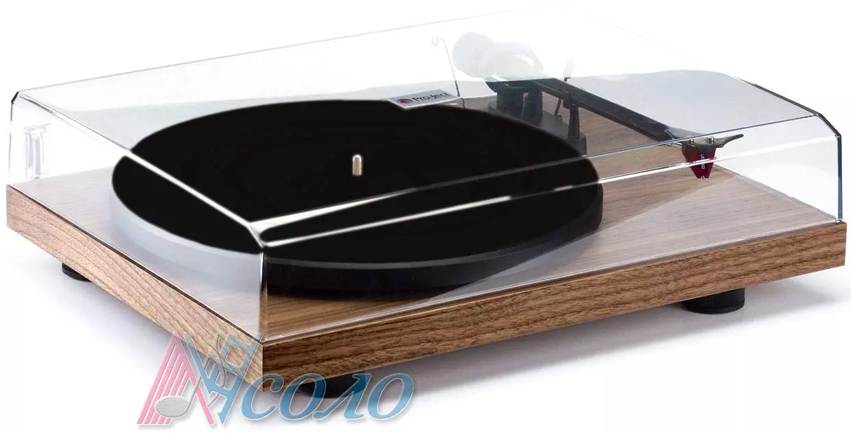 Проигрыватель виниловых пластинок Pro-Ject Debut Carbon DC (2M-Red) Walnut