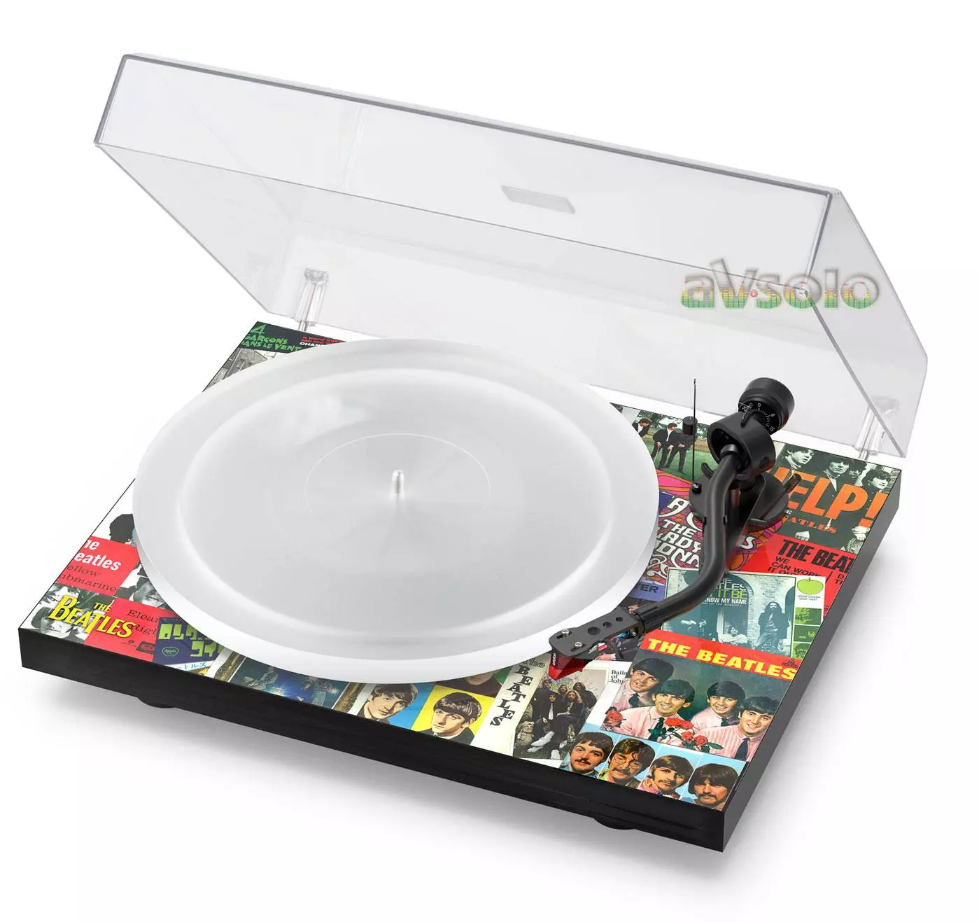 Проигрыватель виниловых пластинок Pro-Ject Debut S-Shape The Beatles Singles