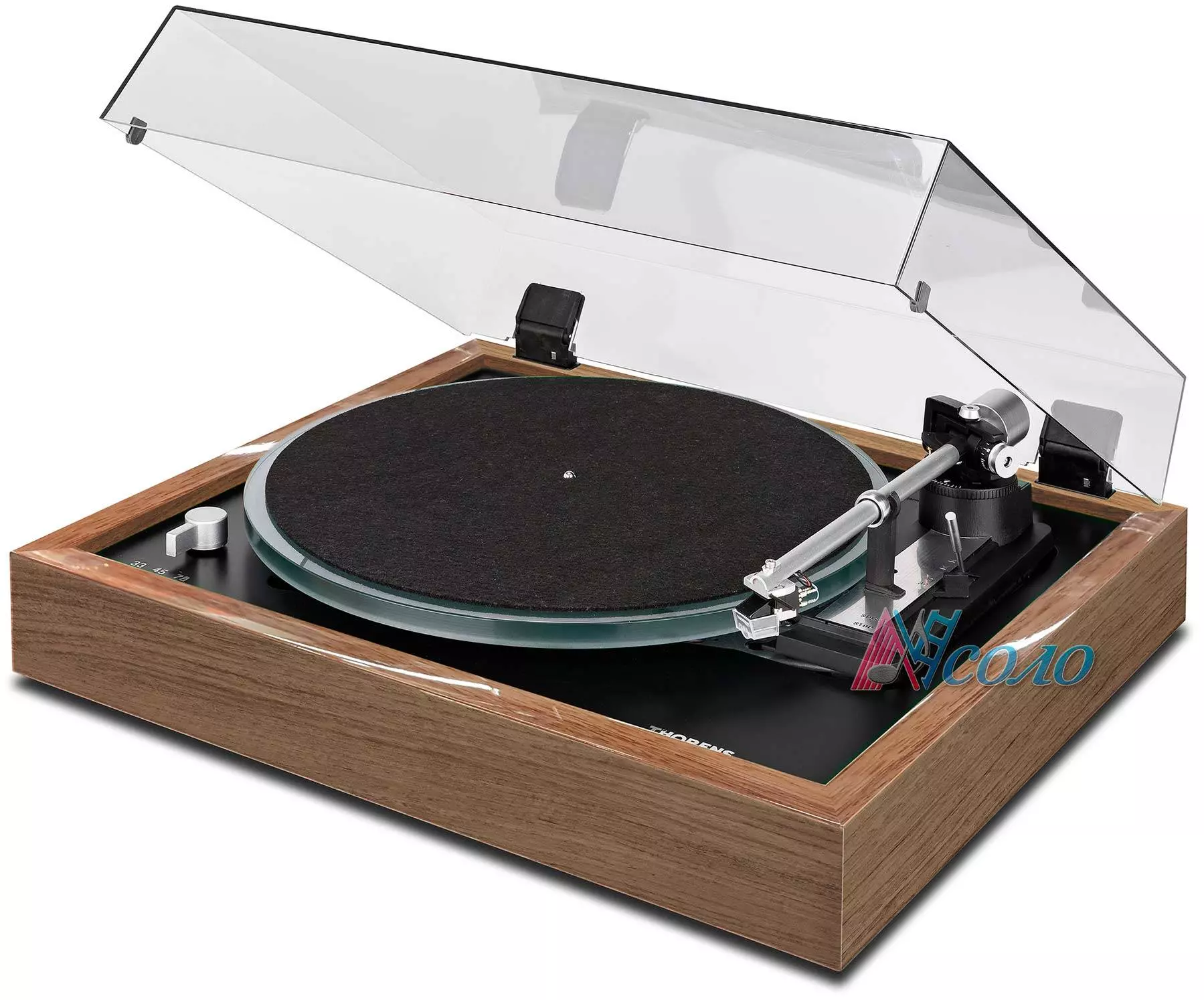 Проигрыватель виниловых пластинок Thorens TD 148A (TAS 257) Highgloss Walnut