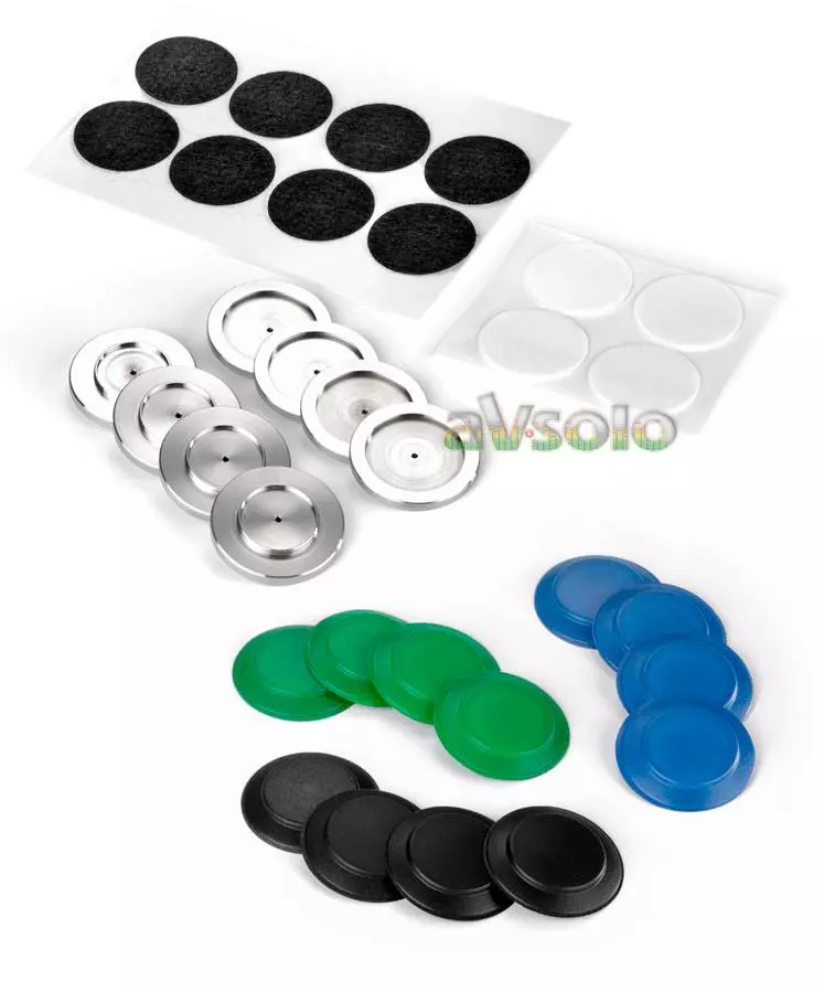 Inakustik Referenz High Tech Gel Absorber 4-Set 00719220 Premium Silver