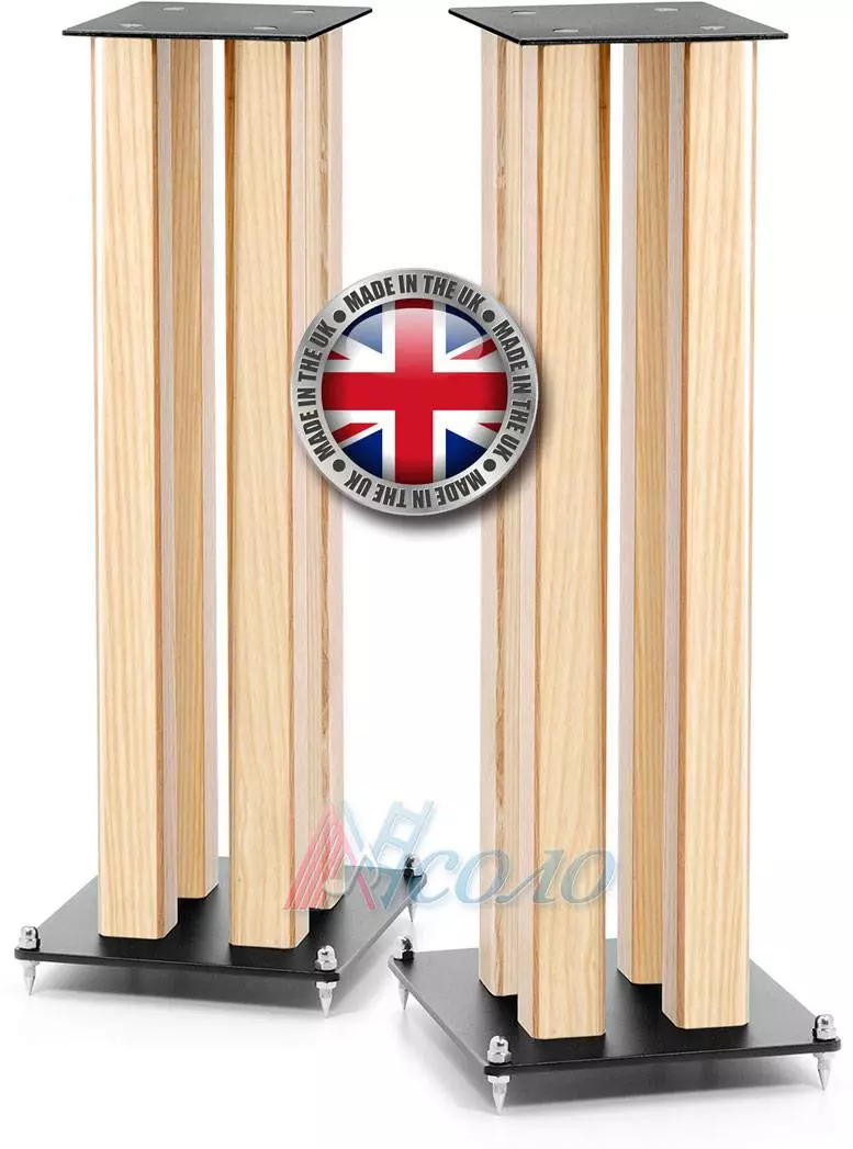Custom Design SQ404 24" Oak/Steel Bases