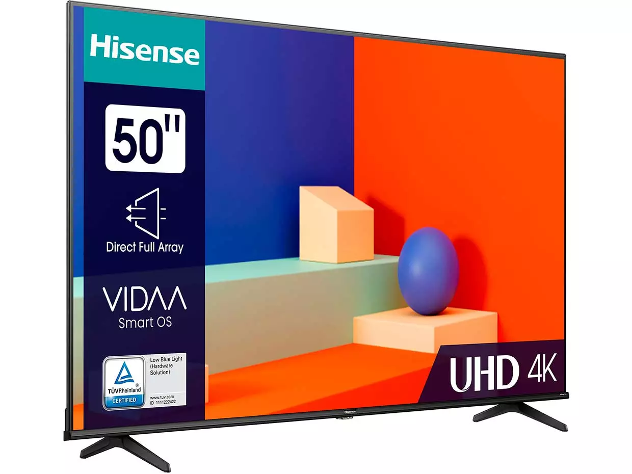 Телевизор Hisense 50A6K Black