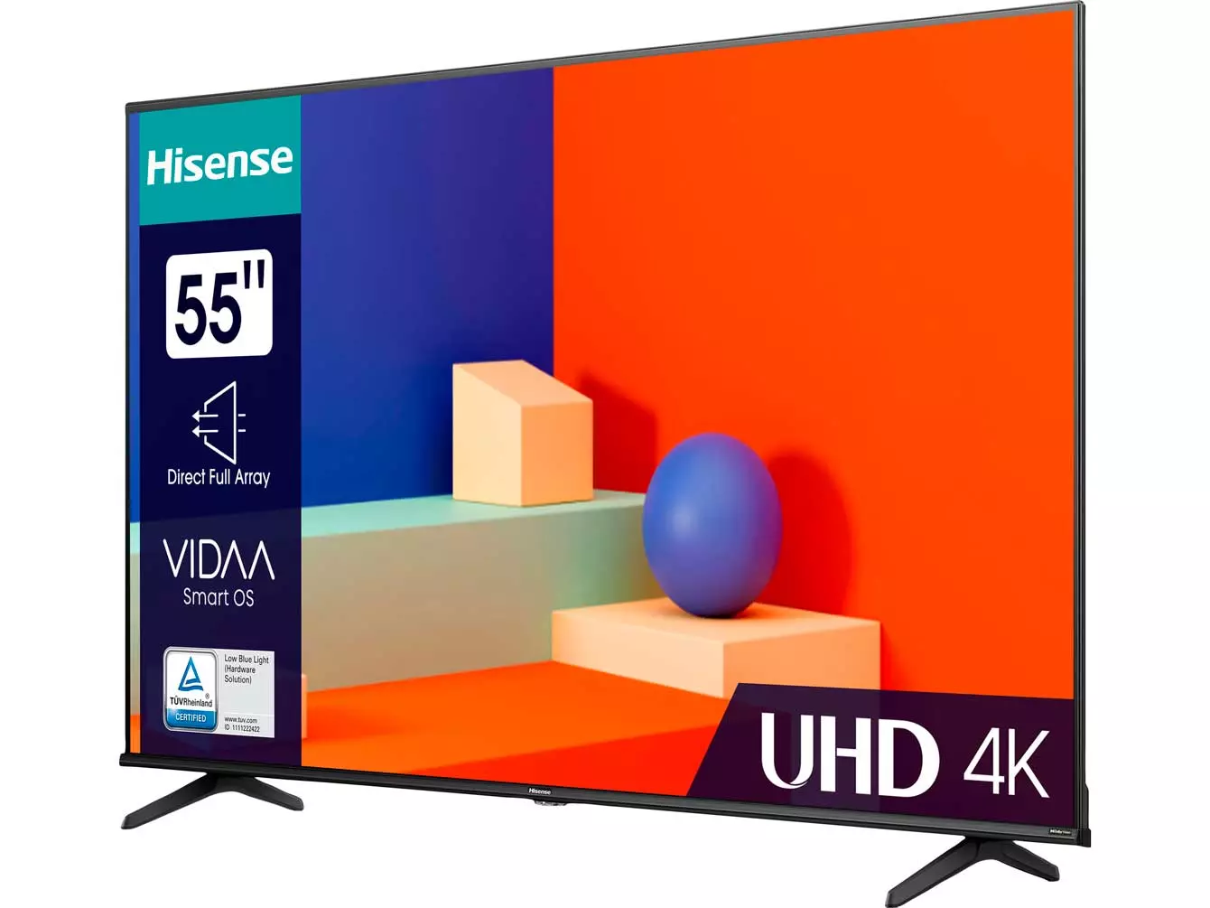 Телевизор Hisense 55A6K Black