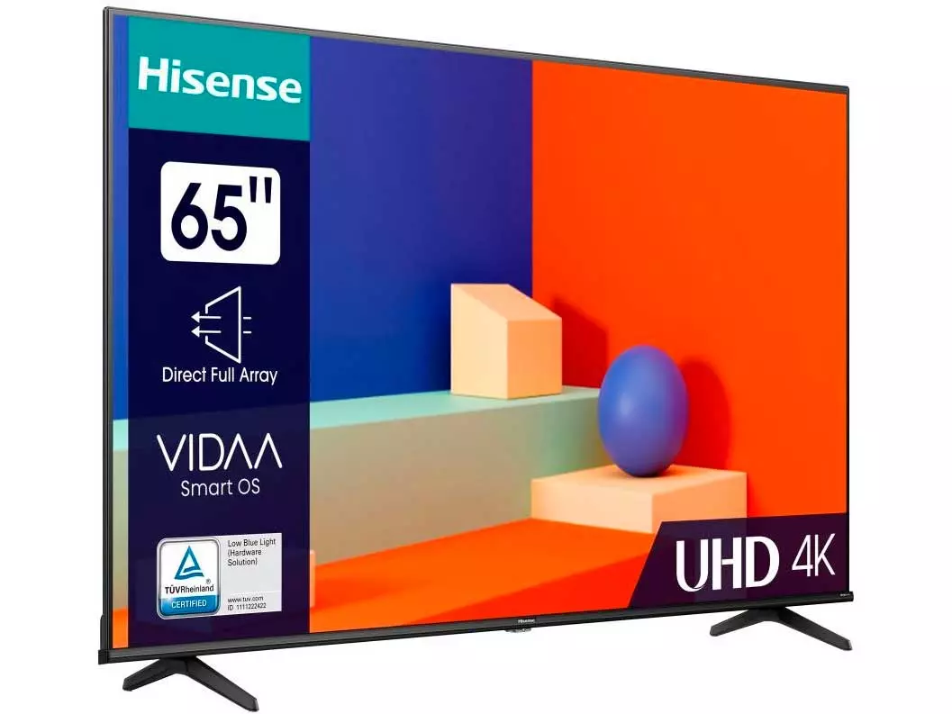 Телевизор Hisense 65A6K Black