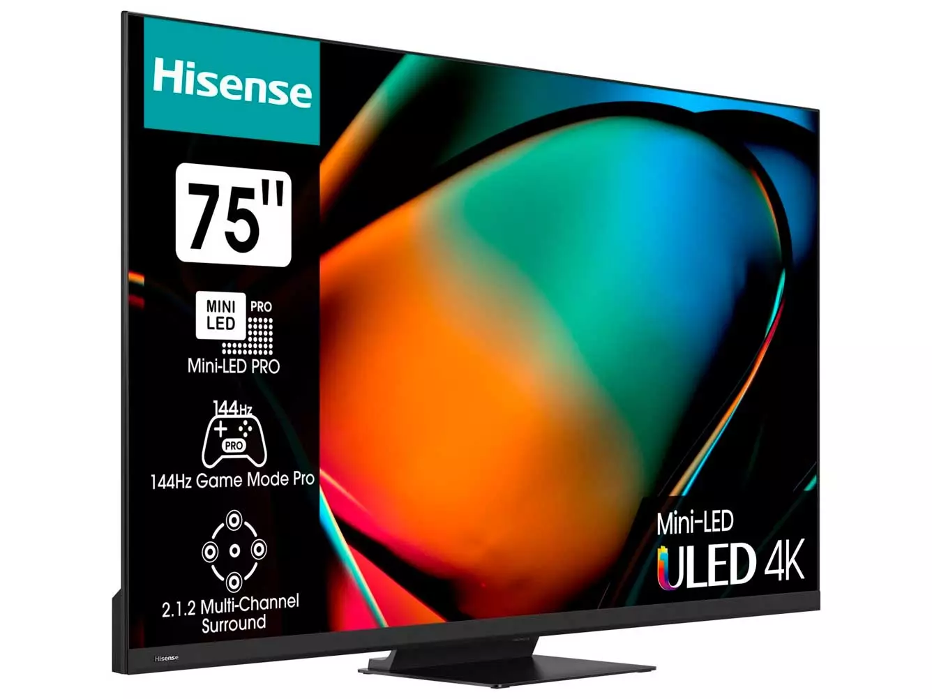 Телевизор Hisense 75U8KQ Black