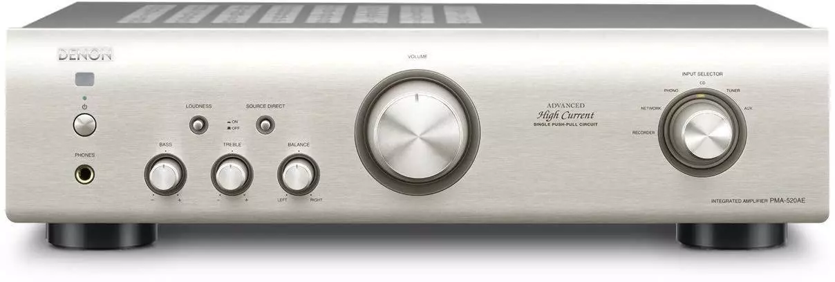 Интегральный стереоусилитель Denon PMA-520AE Premium Silver