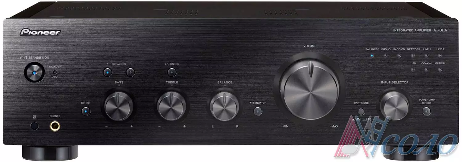 Интегральный стереоусилитель Pioneer A-70DA-K Black