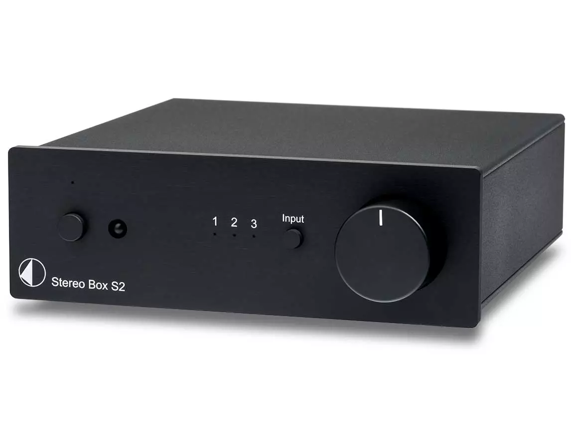 Интегральный стереоусилитель Pro-Ject Stereo Box S2 Black
